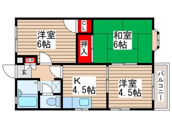 間取図 みさとガーデン