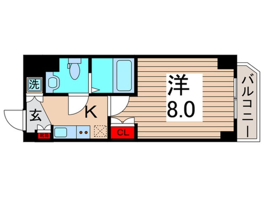 間取図 グランフォース綾瀬