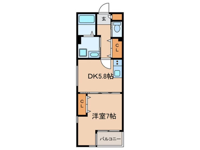 間取図 レオーネ成増駅前