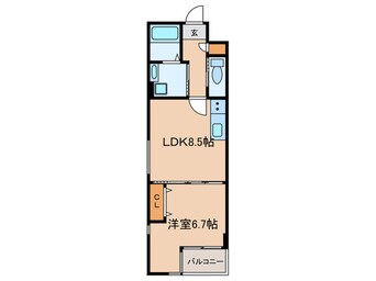 間取図 レオーネ成増駅前