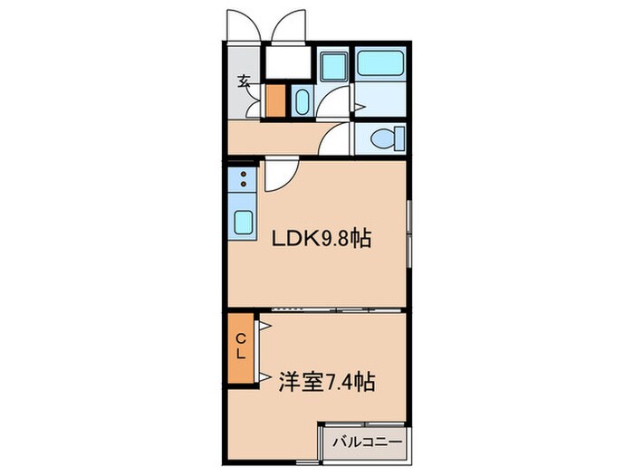 間取り図 レオーネ成増駅前