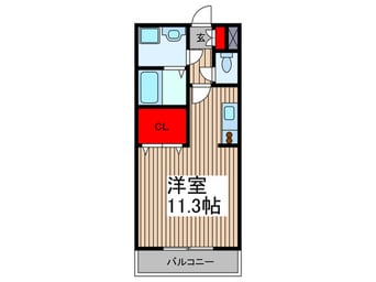 間取図 レジデンスハライチＢ