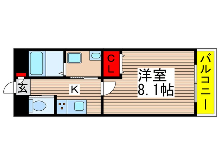 間取図 グランシャルム勝田台