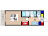 仮)ふじみ野市市沢新築AP 1Kの間取り