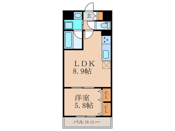 間取図 スリージア