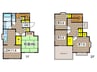 鎌谷町貸家 4LDKの間取り