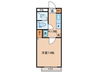 間取図 ハイネス自由が丘