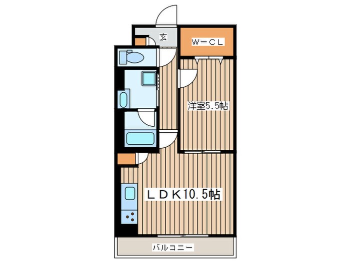 間取り図 プランドール辻堂