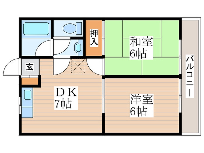 間取り図 ワコ－レエレガンス青梅