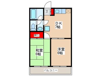 間取図 ワコ－レエレガンス青梅