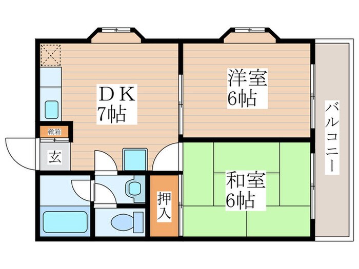 間取り図 ワコ－レエレガンス青梅