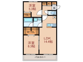 間取図 ベルグ文京千駄木