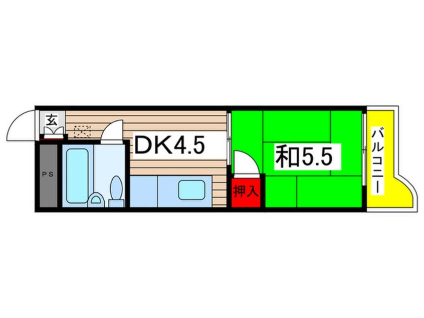 間取図 マンション翠嵐