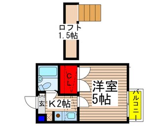 間取図 ベルビュ－東習志野