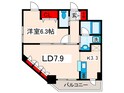 クエル田端の間取図