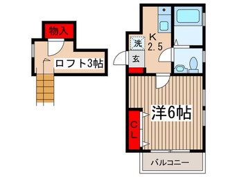 間取図 アコール６