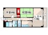 グランフィールド葛西 2LDKの間取り