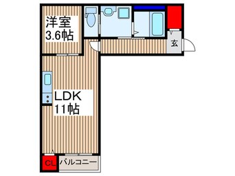 間取図 Ａｌ　Ｃｏｃｏｏｎ