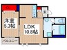 Ａｌ　Ｃｏｃｏｏｎ 1LDKの間取り