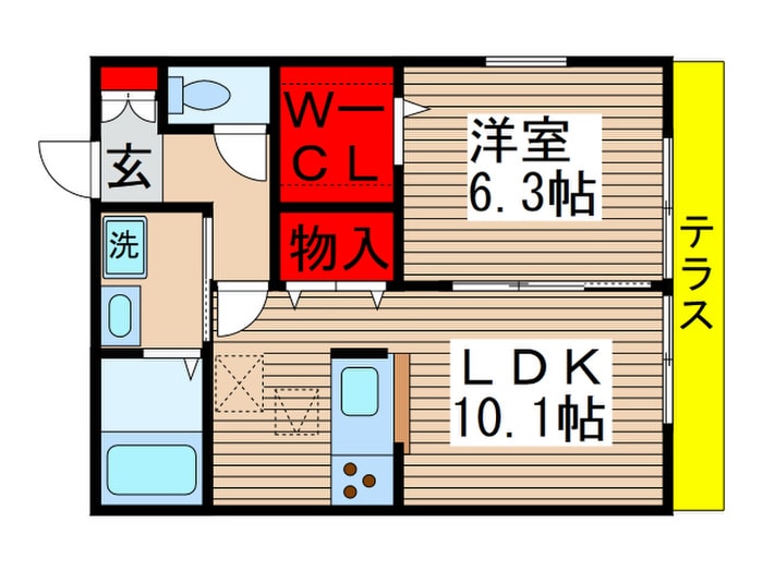 間取り図 ソレジオＥ