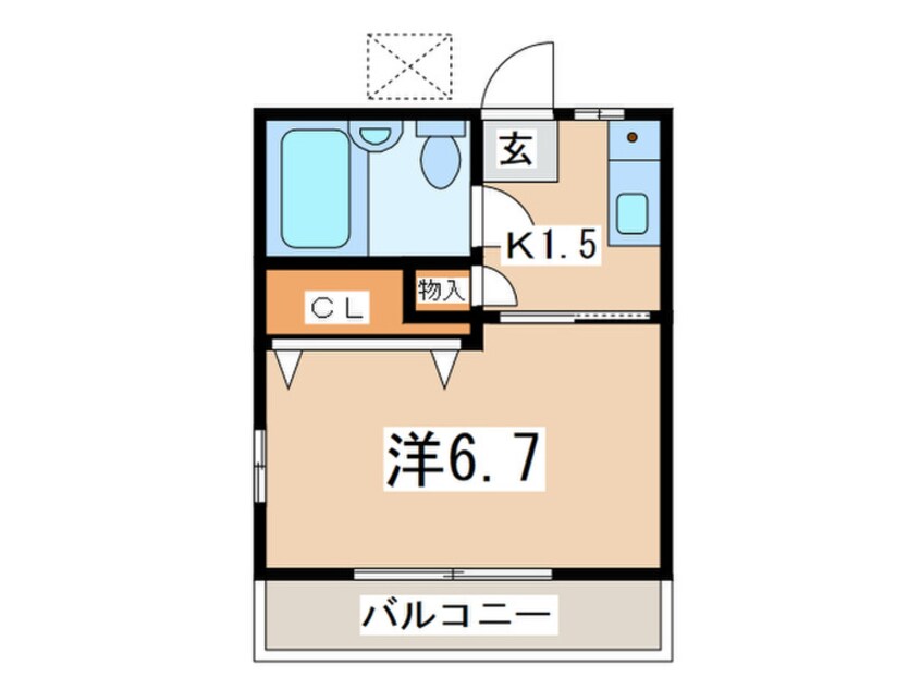 間取図 エミネント西生田