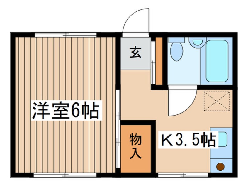 間取図 エクレ－ルＫ－７