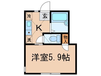 間取図 ラルーチェ武蔵小杉