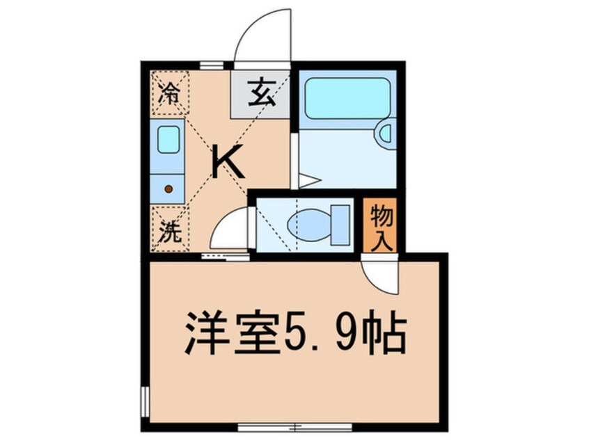 間取図 ラルーチェ武蔵小杉