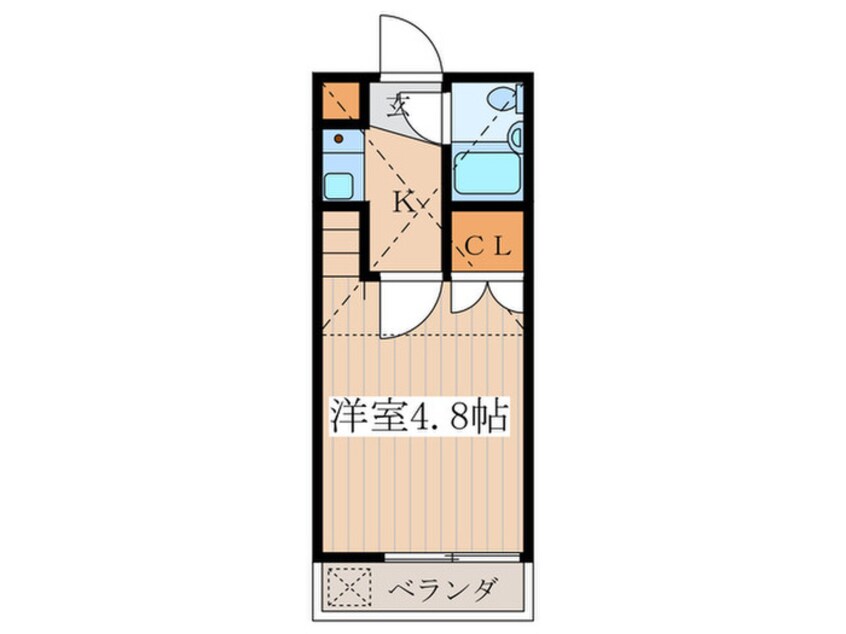 間取図 クレスト武蔵野