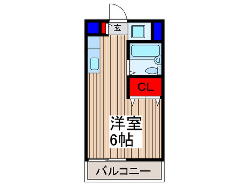 間取図 コスモス小手指