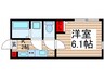 リュクスマンション北千住 1Kの間取り