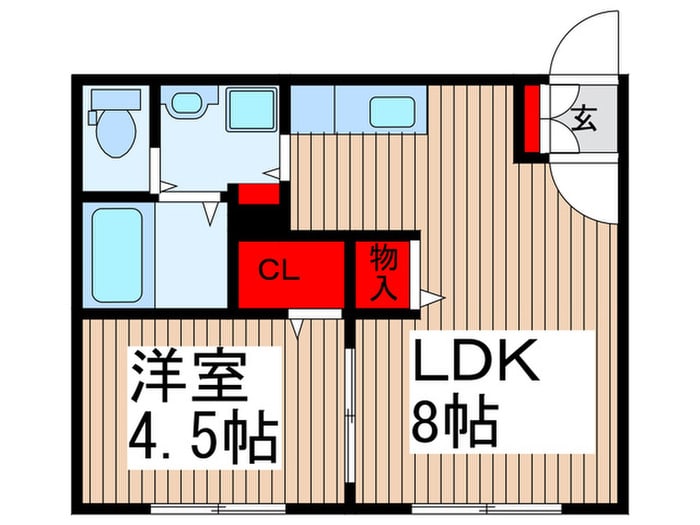 間取り図 プレシャスピア蕨