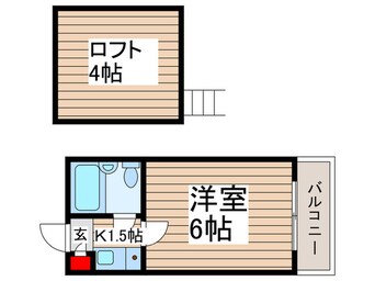 間取図 シュネパレス津田沼第１