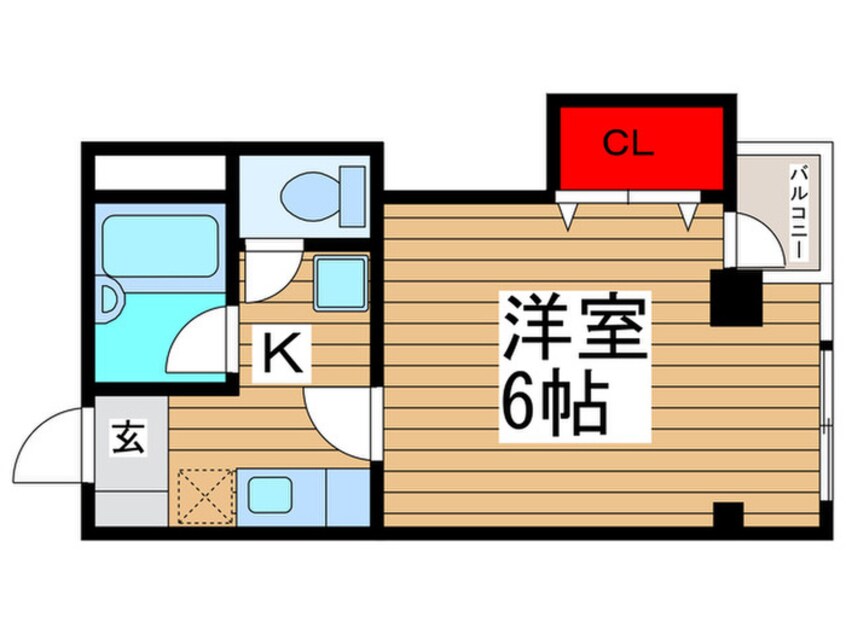 間取図 エスポワールハギ