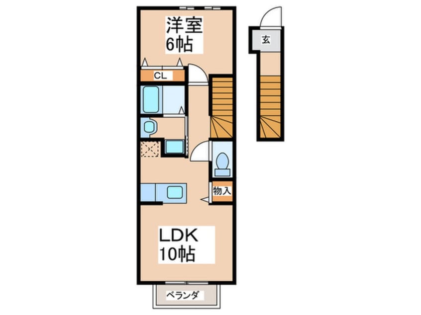 間取図 カ－サ・グランデＫ