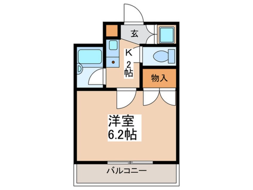間取図 パストラルマンションMⅢ