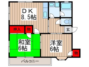 間取図 アメニティハイム