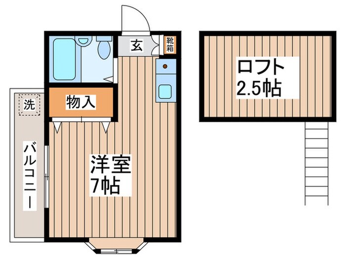 間取り図 スカイハイツ