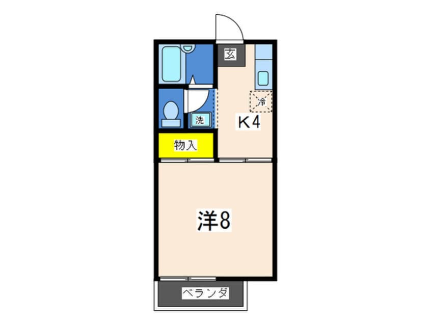 間取図 パールハイツ