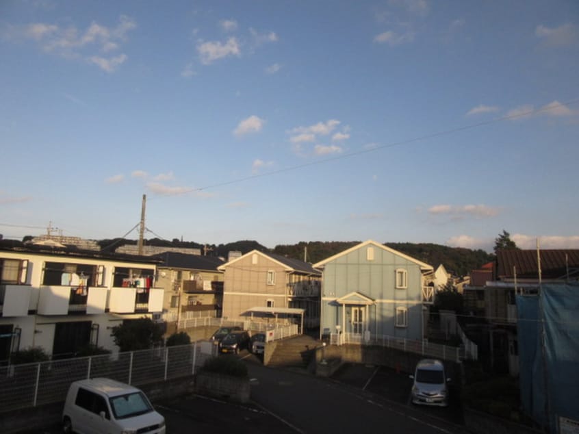 室内からの展望 パールハイツ