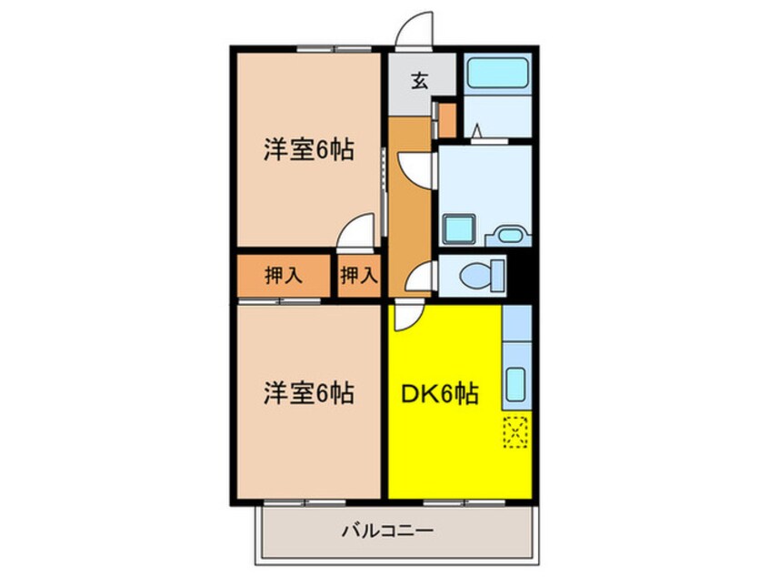 間取図 ヒルトップハイツ　コイズミ