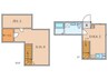 CREDO MEGURO 1DK+Sの間取り