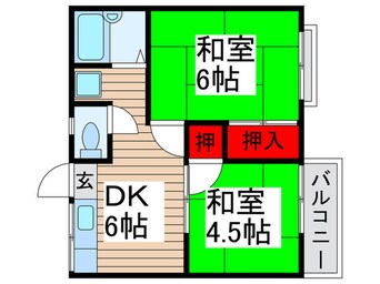 間取図 菊ハイツ