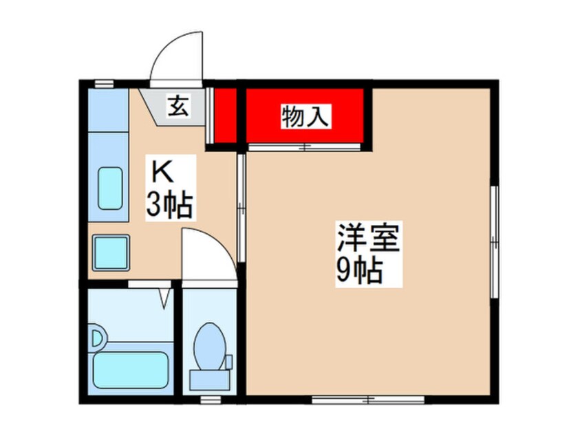 間取図 ＳＵＮＴＯＮＥ国分寺