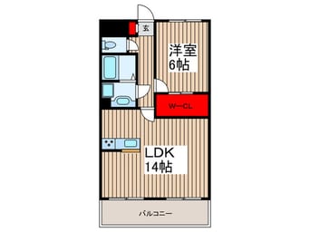 間取図 クリエ－ル志木