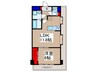 クリエ－ル志木 1LDKの間取り