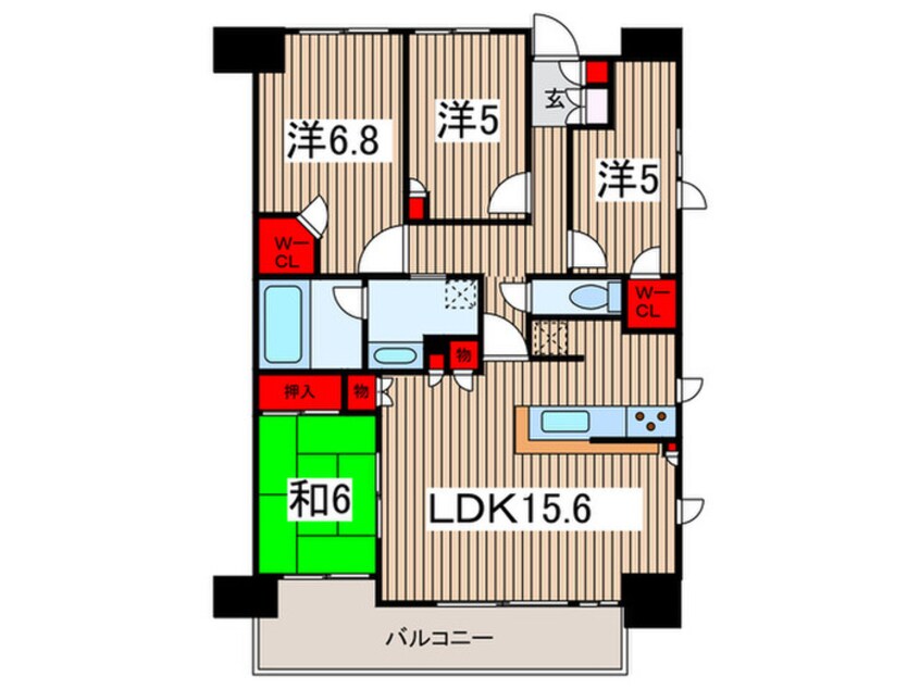 間取図 エスティメゾン豊洲レジデンス