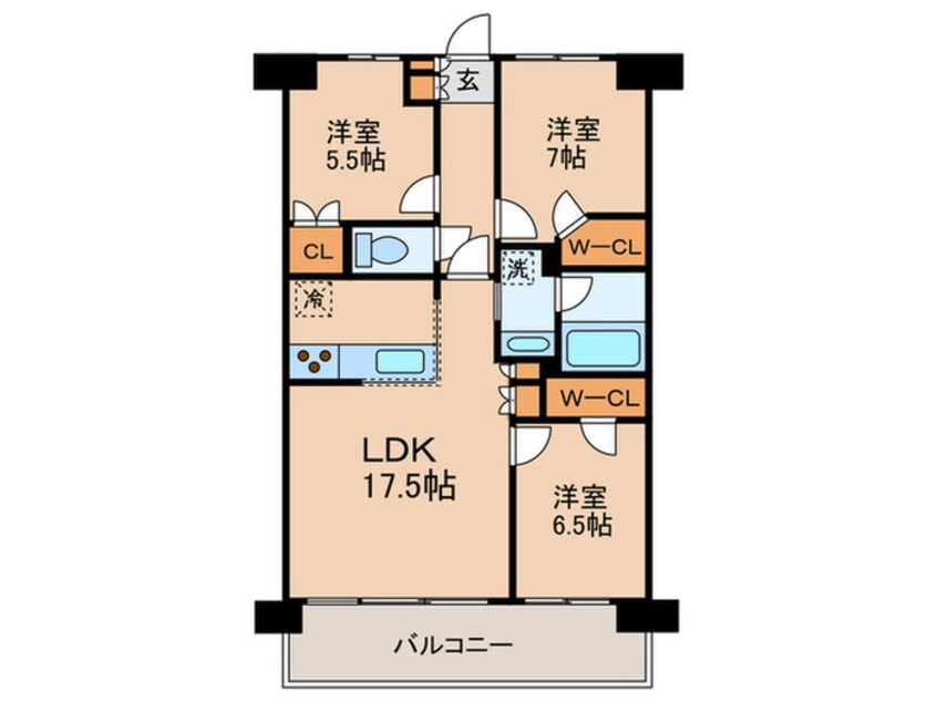 間取図 エスティメゾン豊洲レジデンス