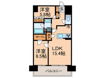 間取図 エスティメゾン豊洲レジデンス