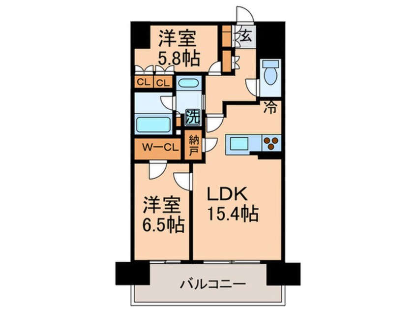 間取図 エスティメゾン豊洲レジデンス